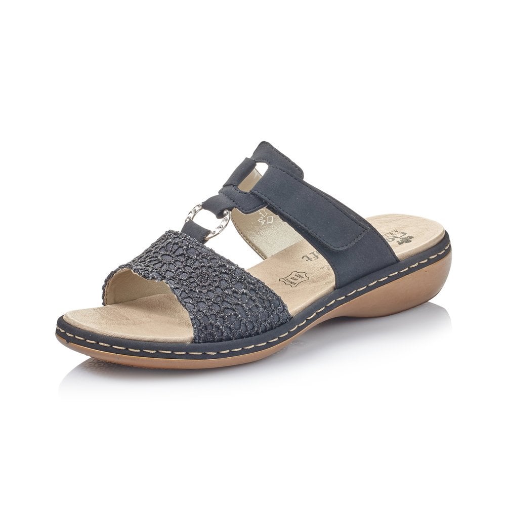 Rieker Sandaler Dam Marinblå - Slip On Sandaler | 156480TFI